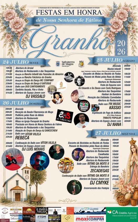 Festas em Honra de Nossa Senhora de Fátima